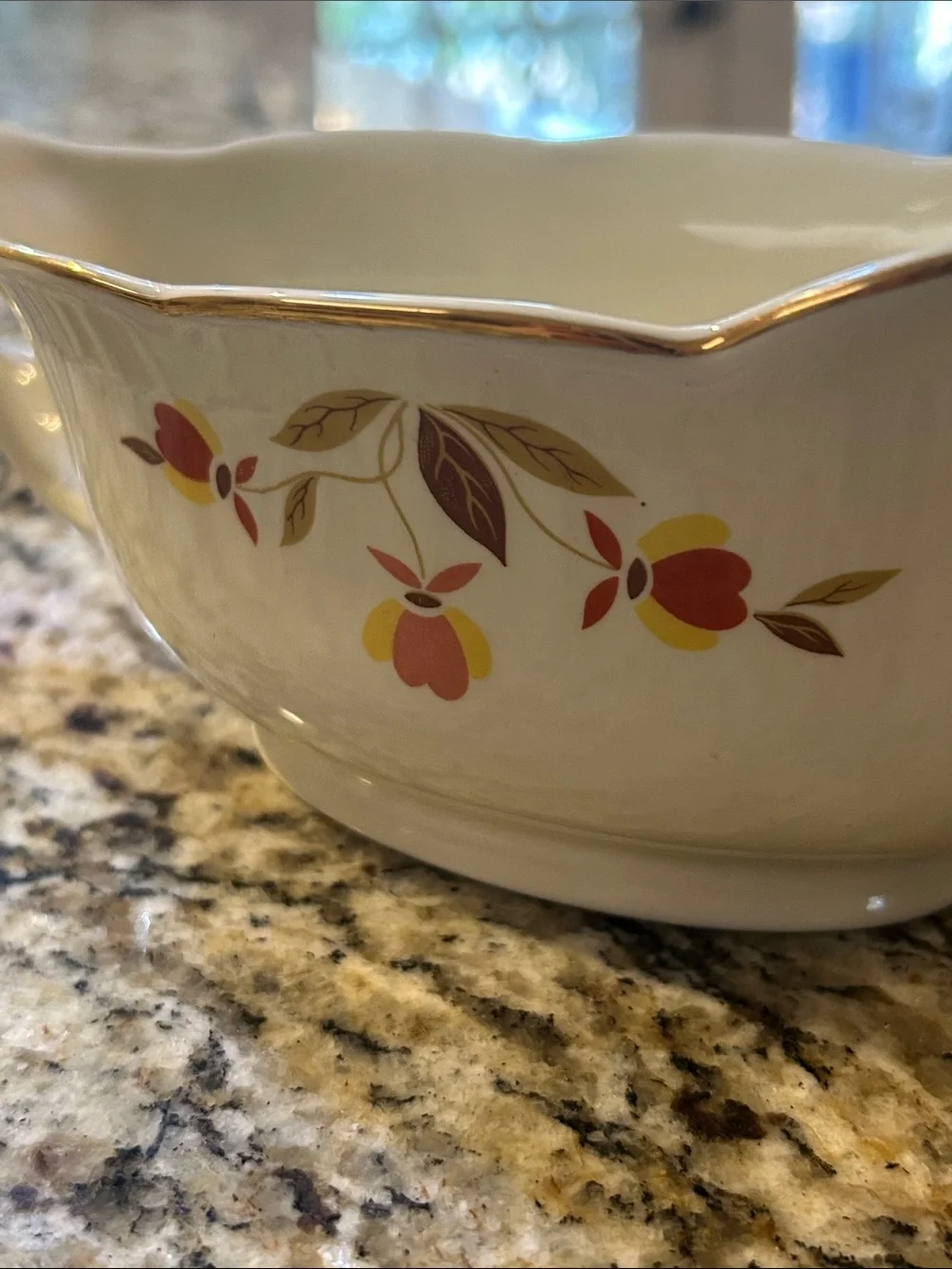 Vintage Hall Jewel Tea Autumn Leaf 